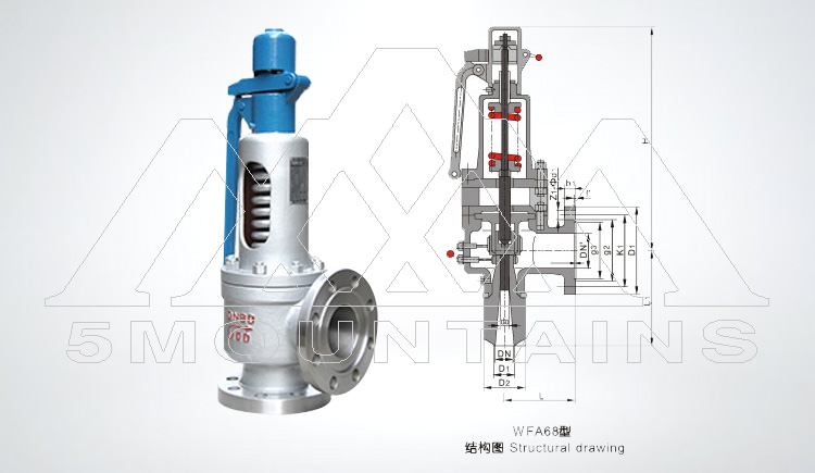 W系列弹簧全启式安全阀